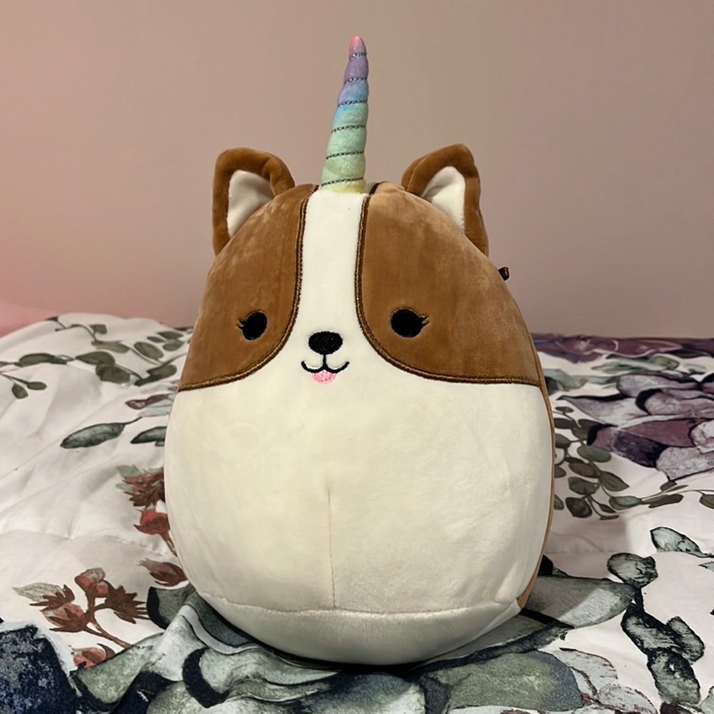 Unicorn Corgi Squishmallow-NWOT